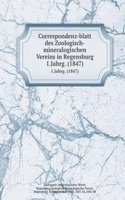 Correspondenz-blatt des Zoologisch-mineralogischen Vereins in Regensburg