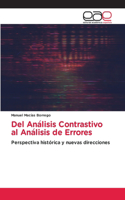 Del Análisis Contrastivo al Análisis de Errores