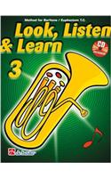 LOOK LISTEN LEARN 3 BARITONE EUPHONIUM T