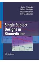 Single Subject Designs in Biomedicine