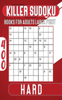 Killer Sudoku Books for Adults Large Print Hard