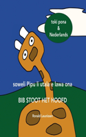 soweli Pipu li utala e lawa ona - Bib stoot het hoofd
