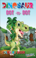 Dinosaur Dot To Dot Coloring Book For Kids: Dinosaur Alphabet Dot To Dot Coloring Pages that Great for Learning Numbers, Letters and Shapes. Preschool Kindergarten Teacher Activities