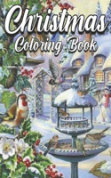 Christmas Coloring Book: An Adult Coloring Book Featuring Beautiful Winter Landscapes and Heart Warming Holiday Scenes for Stress Relief and Relaxation