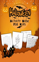 Halloween Activity Book for Kids