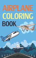 Airplane Coloring Book