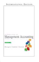 Introduction to Management Accounting