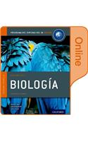 Biologia: Libro del Alumno Digital En Linea: Programa del Diploma del Ib Oxford