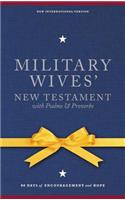 NIV, Military Wives' New Testament With Psalms and   Proverbs, Hardcover: 90 Days of Encouragement and Hope