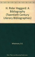 H. Rider Haggard