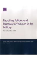 Recruiting Policies and Practices for Women in the Military