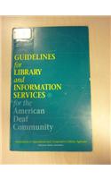 Guidelines for Lib & Info Serv