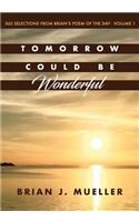 Tomorrow Could Be Wonderful: 365 Selections from Brian's Poem of the Day (Vol. 1)
