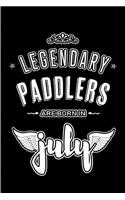 Legendary Paddlers are born in July