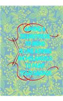 Asking a Seamstress to Mend Is Like Asking Michelangelo to Paint Your Garage: 7x10 Sewing Project Planner - Half Sketchbook Half Lined Paper