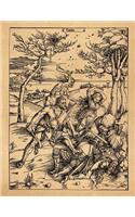 Art Notebook: Hercules - Albrecht Durer Art College Ruled Notebook 110 Pages(21 Albrecht Durer Woodcuts)