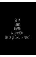 Si Ya Sabes Cómo Me Pongo, ¿Para Qué Me Invitas?