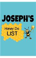 Joseph's Honey Do List