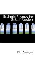 Brahmin Rhymes for British Readers