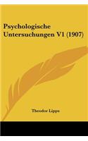 Psychologische Untersuchungen V1 (1907)