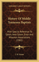 History Of Middle Tennessee Baptists