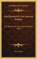 Brief Sketches Of A Few American Bradleys: With Reference To Their English Projenitors (1889)(English)