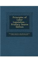 Principles of Labor Legislation