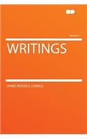 Writings Volume 1: (English)