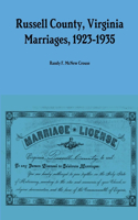 Russell County, Virginia Marriages, 1923-1935
