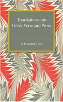 Translations into Greek Verse and Prose