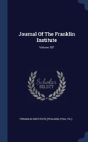 Journal Of The Franklin Institute; Volume 187