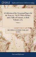 A COLLECTION OF THE OCCASIONAL PAPERS FO