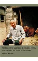 Modernising Agrifood Chains in China: Implications for Rural Development