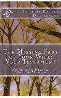 Missing Part of Your Will