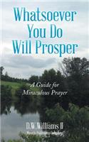 Whatsoever You Do Will Prosper: A Guide for Miraculous Prayer(English)