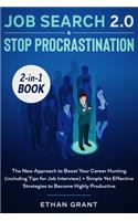 Job Search and Stop Procrastination 2-in-1 Book