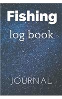 Fishing Log Books journal