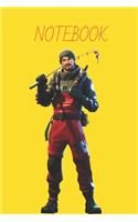 Fortnite Notebook 7: Fortnite Collection-Sketchbook, Diary, Journal, For Kids, For A Gift, To School: ... Blank Pages - 6" x 9" (Wide Ruled) 100p(7 Fortnite's Notebook)