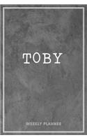 Toby Weekly Planner