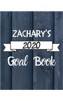 Zachary's 2020 Goal Book: 2020 New Year Planner Goal Journal Gift for Zachary / Notebook / Diary / Unique Greeting Card Alternative