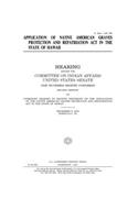 Application of Native American Graves Protection and Repatriation Act in the state of Hawaii