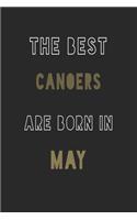 The Best canoers are Born in May journal: 6*9 Lined Diary Notebook, Journal or Planner and Gift with 120 pages