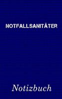 Notfallsanitäter Notizbuch