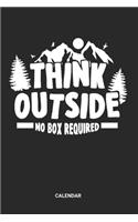 Think Outside No Box Required Calendar