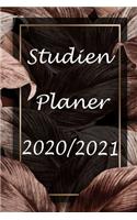 Studien Planer 2020 / 2021: Kalender für Studenten 2020 / 2021