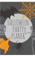 Halloween Partyplaner: Notizbuch für die Planung deiner Halloweenparty