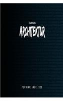 Studiengang Architektur - 2020 Terminplaner
