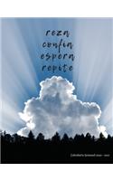 Reza confia espera repite: Calendario Semanal 2020 - 2021 - De Enero hasta Diciembre - Con Versos de la Biblia - Agenda Calendario Organizador Planificador - Calendario Semana(5 Calendario Semanal 2020 - 2021 Versos de la Biblia)