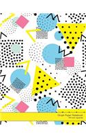 Graph Paper Notebook 1/4 Inch Squares