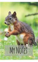 My Notes: The Most Famous Animals from Whole World Notebook, Journal, Note (110 Pages, Blank, 6 X 9)